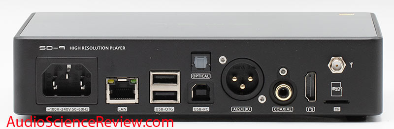 SMSL SD-9 Network USB Player Player Review back panel.jpg