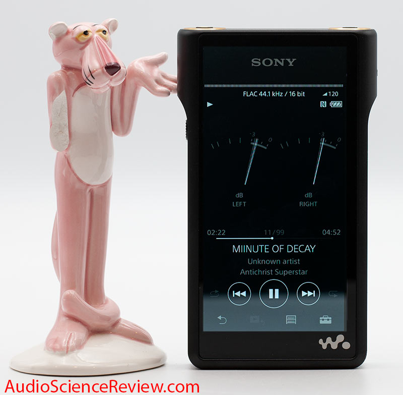 Sony NW-WM1A Review (Digital Audio Player) | Audio Science Review