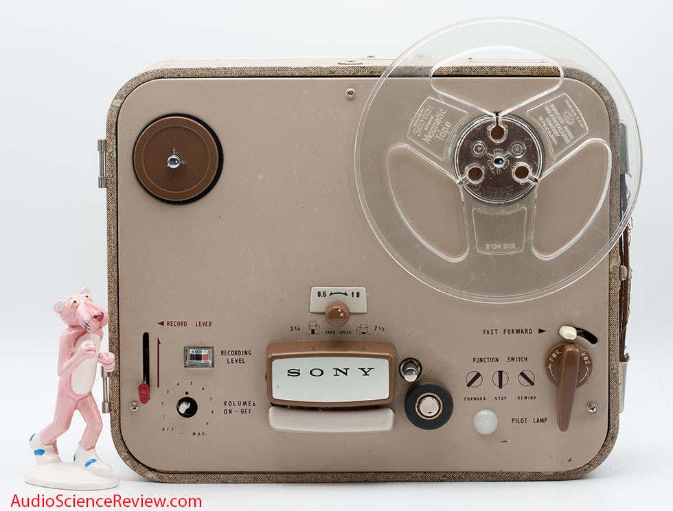 Sony Tapecorder Model 101 Reel to Reel tape deck review.jpg