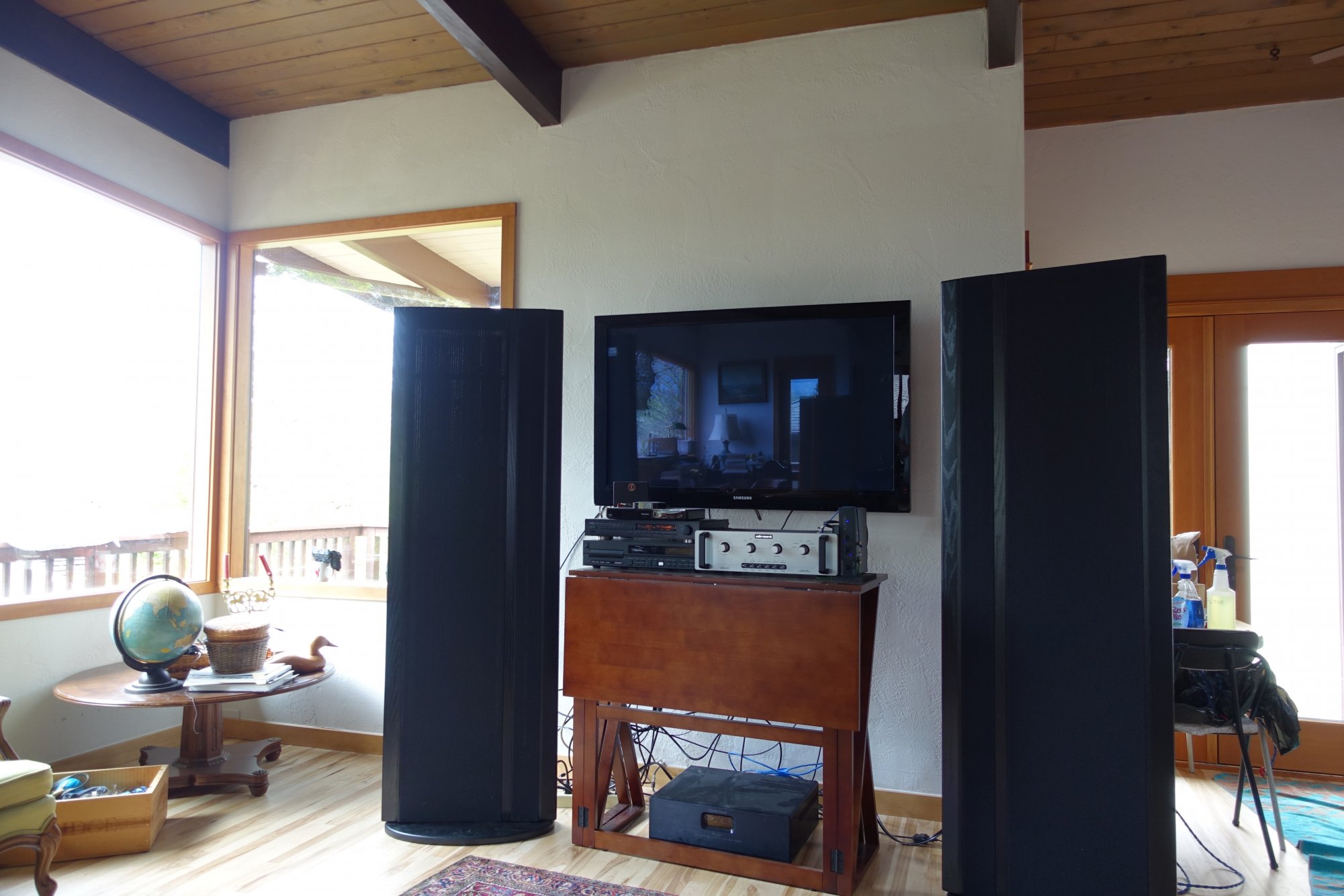 speakers 3.7i and windows in Den from a bit to the R of listening chair.JPG