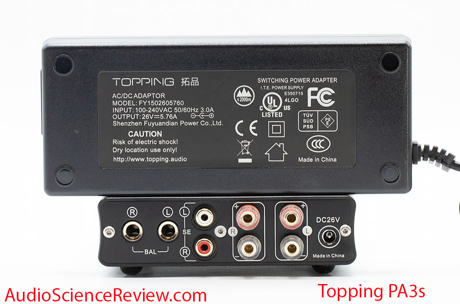 Topping PA3s Review Back Panel Balanced Amplifier.jpg