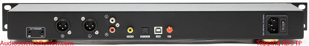 Topping RD3 Stereo USB DAC Balanced Bluetooth Rackmount back panel Review.jpg