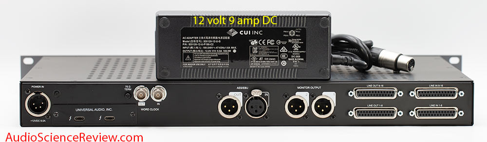 Universal Audio Apollo X16 Review Back Panel Power Supply.jpg