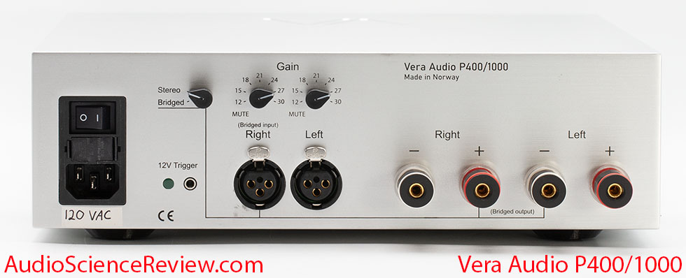 Vera Audio P400 1000 Review Back Panel Stereo Power Amplifier.jpg