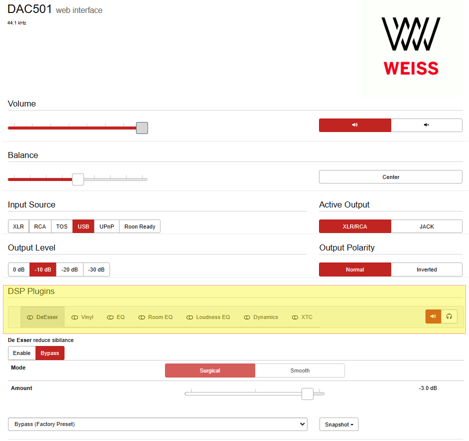 Weiss DAC501 DAC streamer processor EQ Balanced Web interface.png