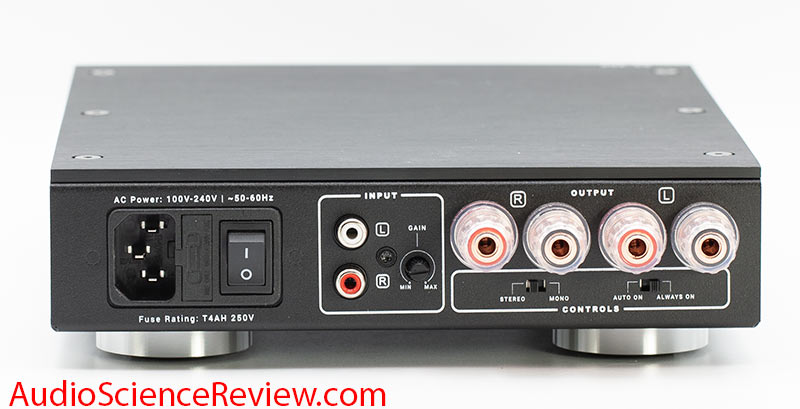 XTZ A2-300 Review Class D Amplifier back panel.jpg